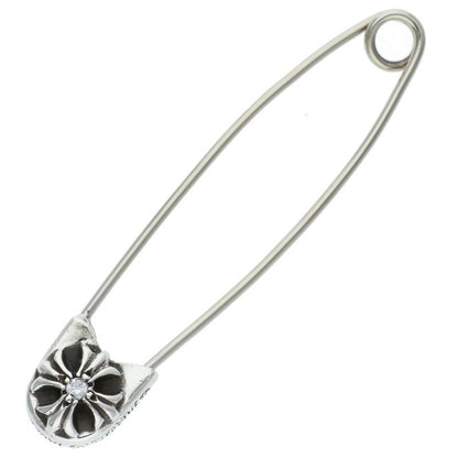 Chrome Hearts LG Safetypin 1 Diamond Silver