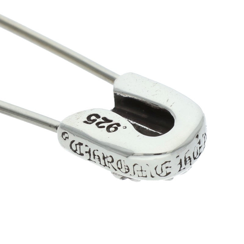Chrome Hearts LG Safetypin 1 Diamond Silver