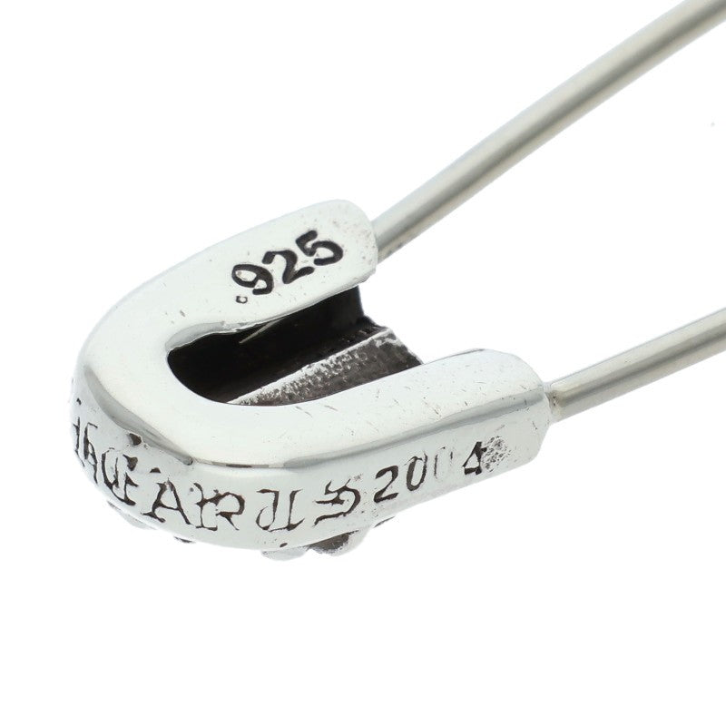 Chrome Hearts LG Safetypin 1 Diamond Silver