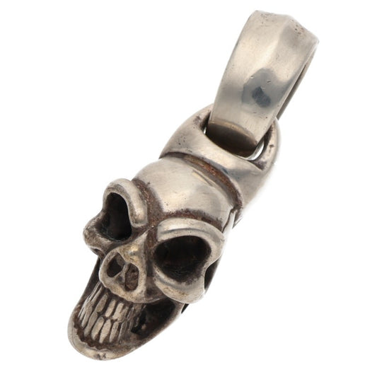 Bill Wall Leather Good Luck Skull Silver (Silver 39.5g)