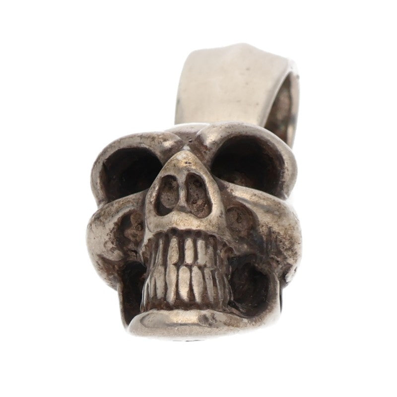 Bill Wall Leather Good Luck Skull Silver (Silver 39.5g)