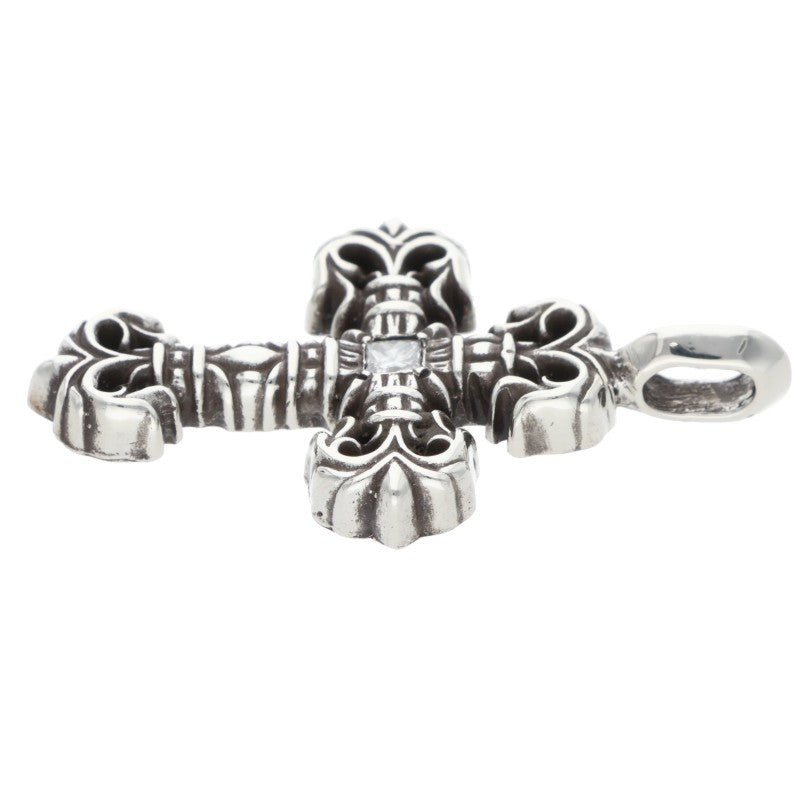 Chrome Hearts Tiny Filigree Cross 1 Diamond Size ONE SIZE