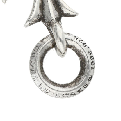 Chrome Hearts Tiny CH Cross Charm .925 Silver