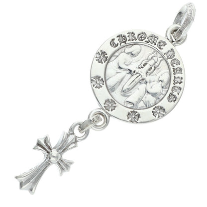 Chrome Hearts Angel Medal w/ Babyfat Cross