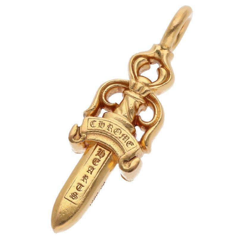 Chrome Hearts 22K Double Dagger Yellow Gold Size ONE SIZE