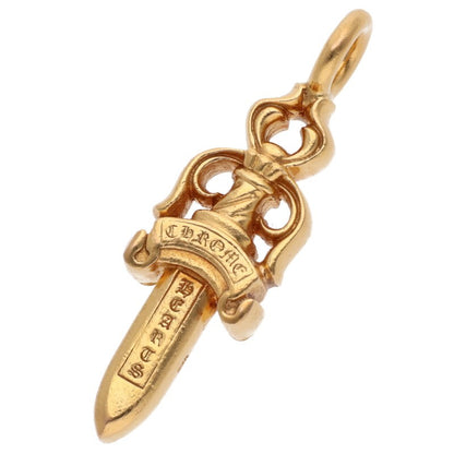 Chrome Hearts 22K Double Dagger Yellow Gold Size ONE SIZE