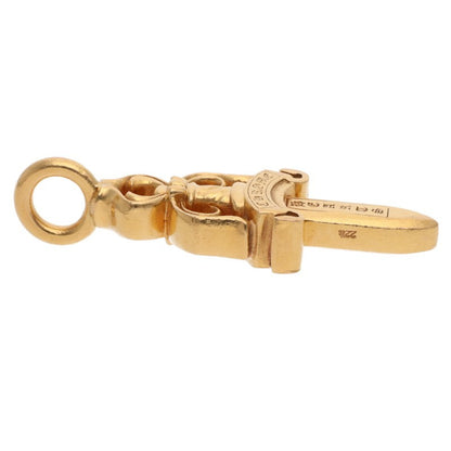 Chrome Hearts 22K Double Dagger Yellow Gold Size ONE SIZE