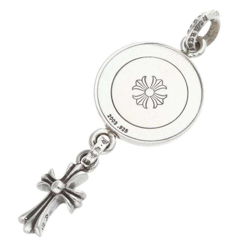 Chrome Hearts Angel Medal w/ Babyfat Cross Size ONE Silver