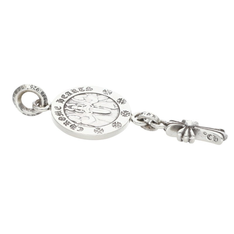 Chrome Hearts Angel Medal w/ Babyfat Cross Size ONE Silver