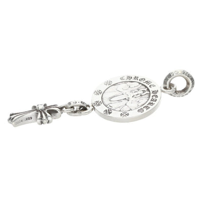 Chrome Hearts Angel Medal w/ Babyfat Cross Size ONE Silver