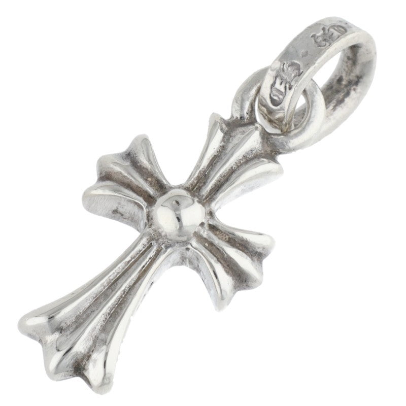 Chrome Hearts Babyfat Cross Silver Charm