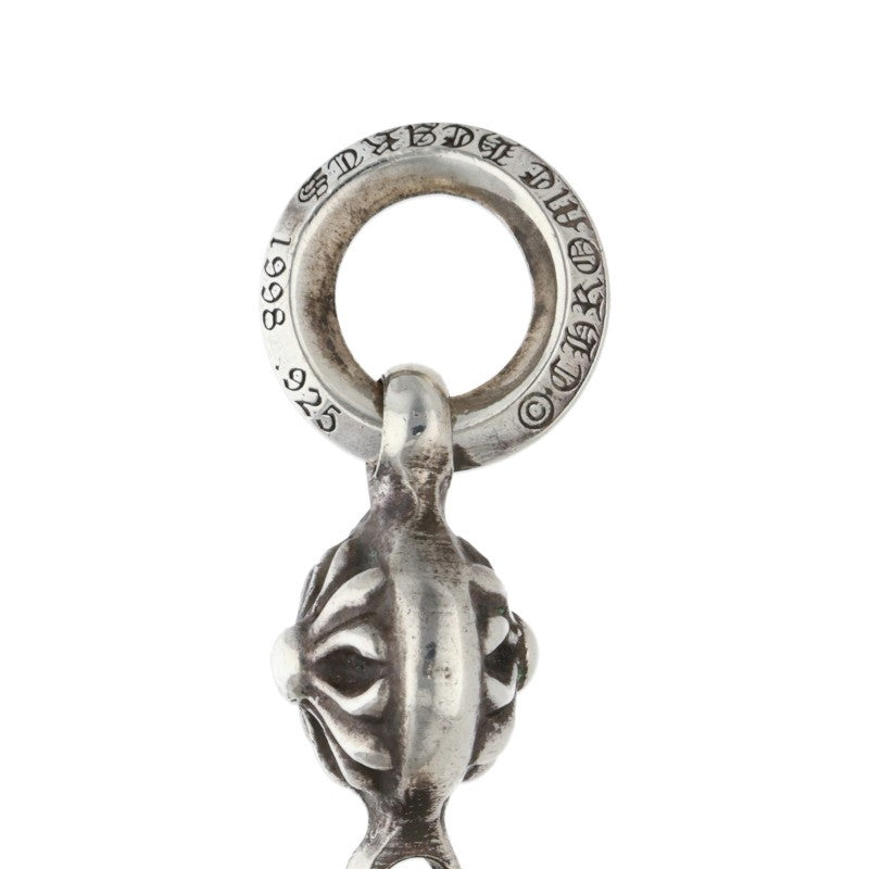 Chrome Hearts 1 Ball Tiny CH Cross Silver 925
