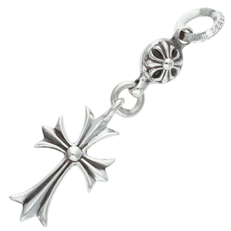 Chrome Hearts 1 Ball Tiny CH Cross Silver 925 Size ONE SIZE