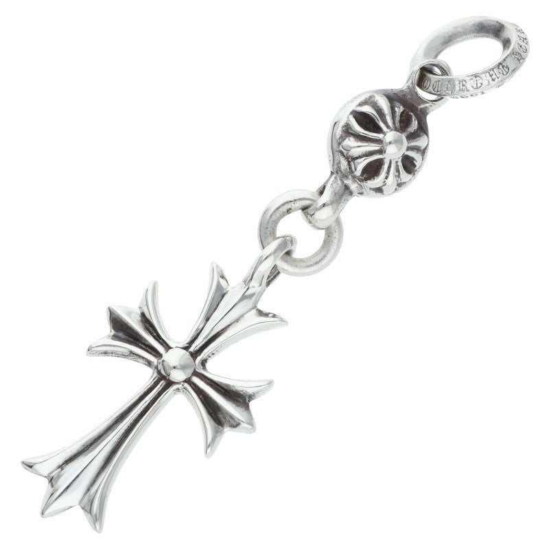 Chrome Hearts 1 Ball Tiny CH Cross Silver 925 Size ONE SIZE
