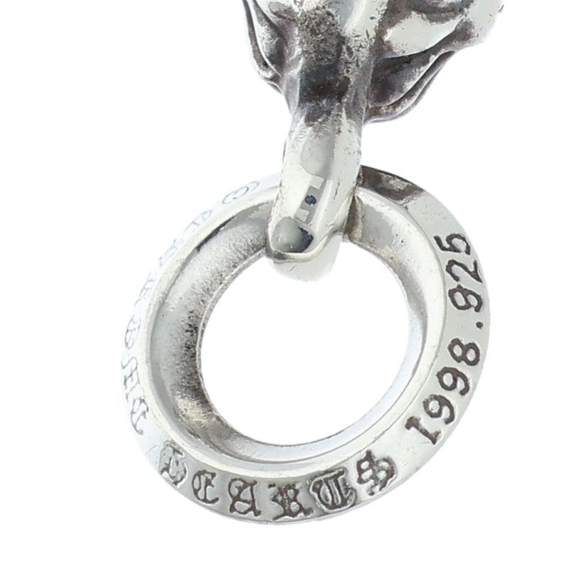 Chrome Hearts 1 Ball Tiny CH Cross Silver 925 Size ONE SIZE