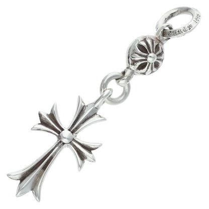 Chrome Hearts 1 Ball Tiny CH Cross Charm 925 Size ONE Silver