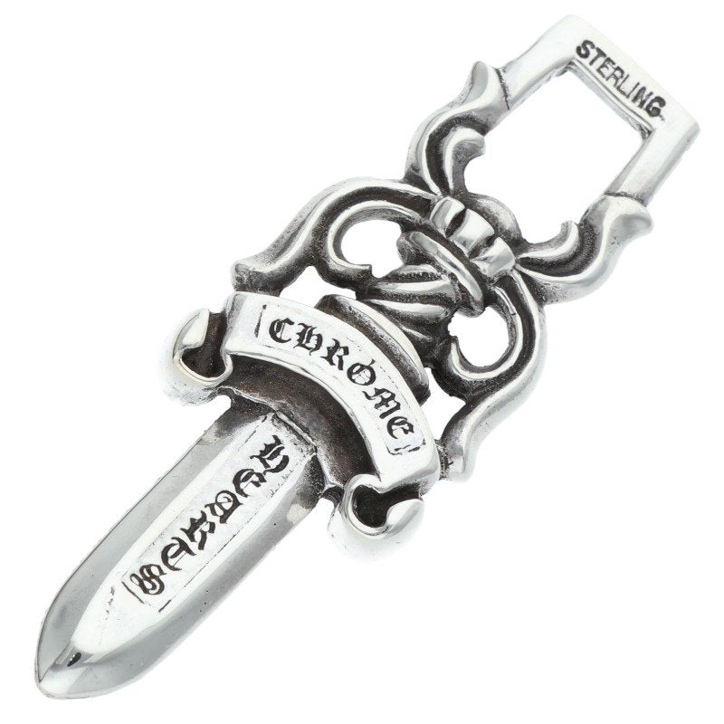 Chrome Hearts #10 Dagger Old Pendant Sterling Size ONE SIZE