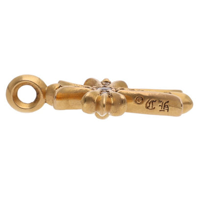 Chrome Hearts 22K Tiny Fat Cross Pave Diamond Size ONE Multi