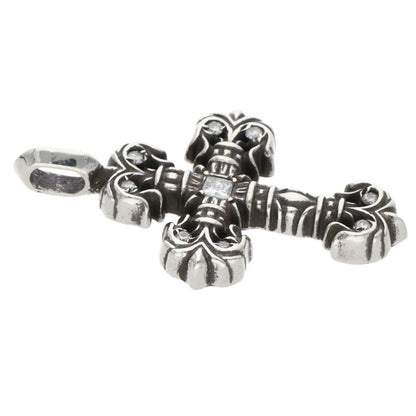 Chrome Hearts Tiny Filigree Pave Diamond 925 Size ONE SIZE