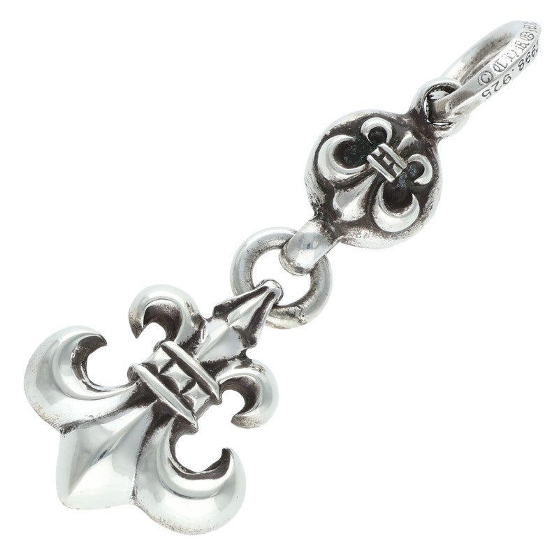 Chrome Hearts 1 Ball BS Fleur Charm 925 Silver Size ONE SIZE