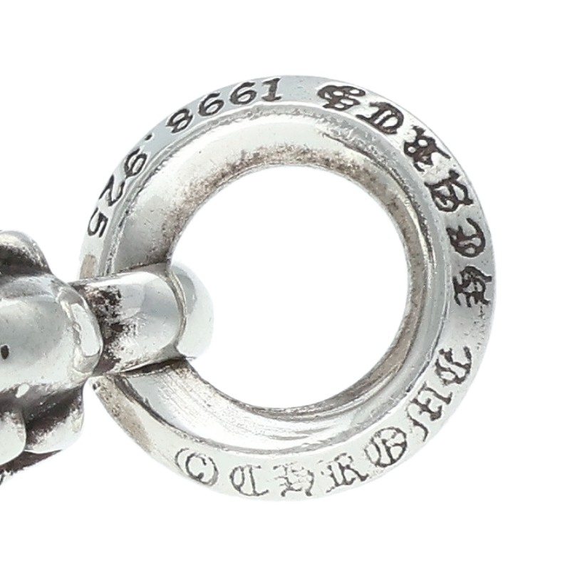 Chrome Hearts 1 Ball BS Fleur Charm 925 Silver Size ONE SIZE