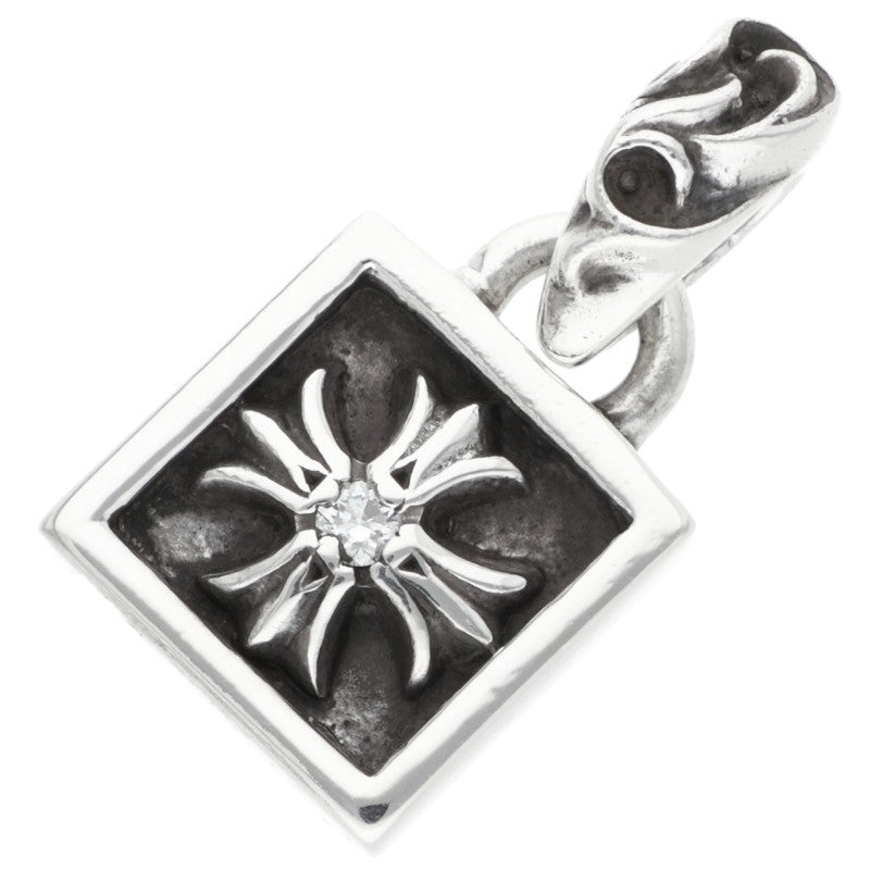 Chrome Hearts Framed CH Plus 1 Diamond 925 Size ONE SIZE