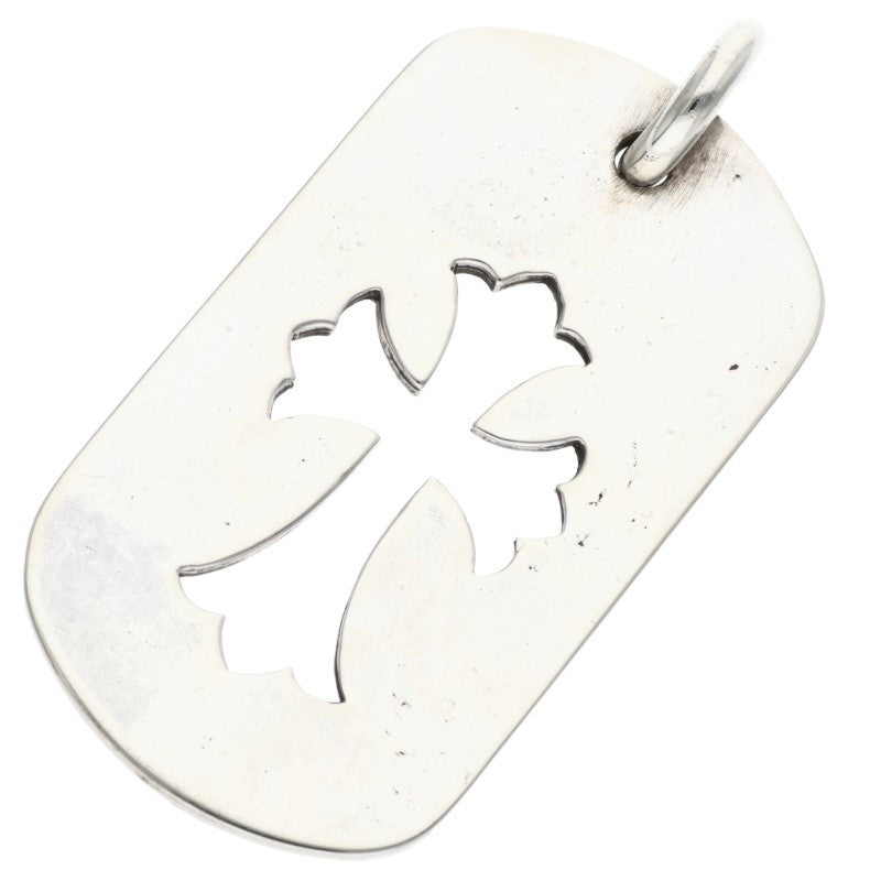 Chrome Hearts Old Large Dog Tag Cutout Cross