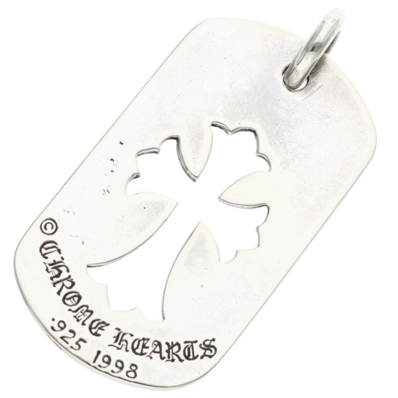 Chrome Hearts Old Large Dog Tag Cutout Cross