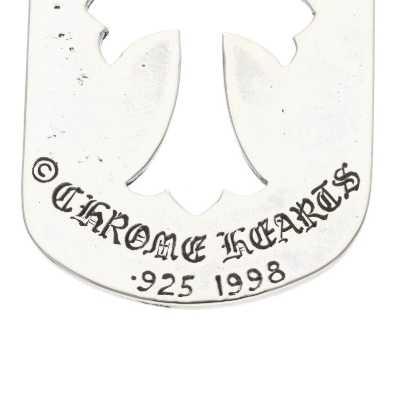 Chrome Hearts Old Large Dog Tag Cutout Cross