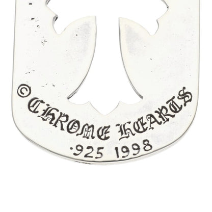 Chrome Hearts Old Large Dog Tag Cutout Cross