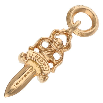 Chrome Hearts 22K #5 Dagger Pave Ruby Gold Size ONE SIZE
