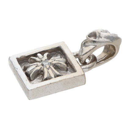 Chrome Hearts 18K Framed CH Plus 1 Diamond WG Size ONE SIZE
