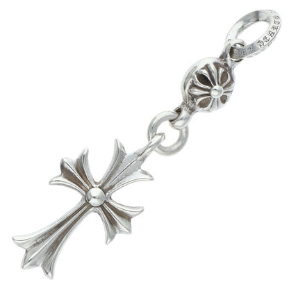 Chrome Hearts 1 Ball Tiny CH Cross 925 Silver