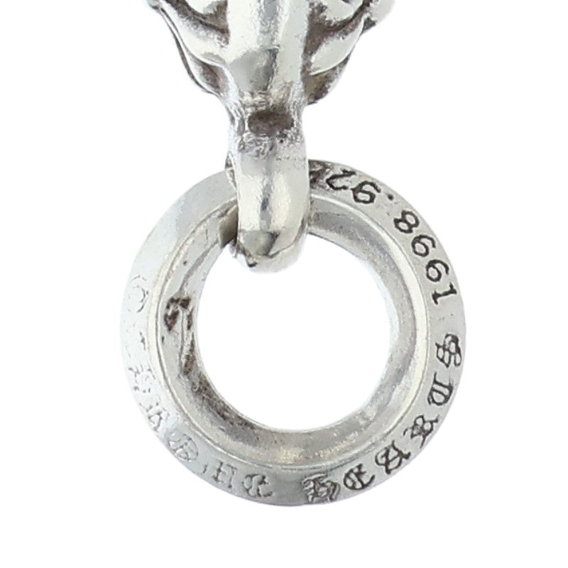 Chrome Hearts 1 Ball Tiny CH Cross 925 Silver
