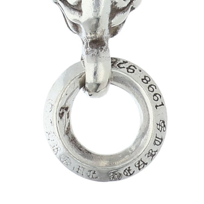 Chrome Hearts 1 Ball Tiny CH Cross 925 Silver