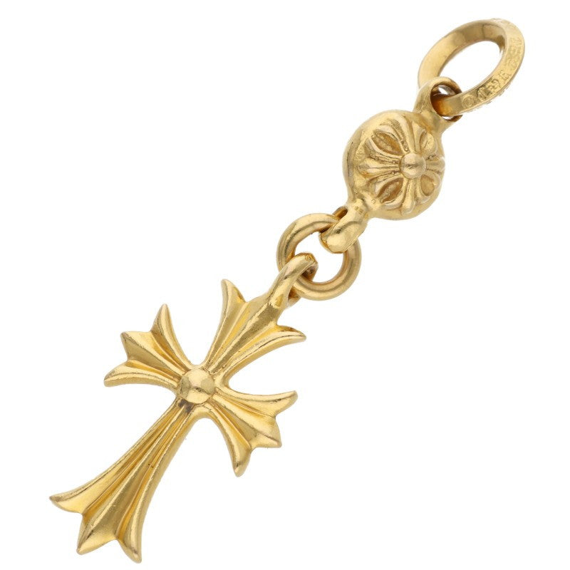 Chrome Hearts 22K 1 Ball Tiny CH Cross Charm Size ONE SIZE