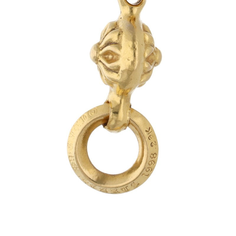 Chrome Hearts 22K 1 Ball Tiny CH Cross Charm Size ONE SIZE