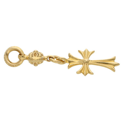 Chrome Hearts 22K 1 Ball Tiny CH Cross Charm Size ONE SIZE