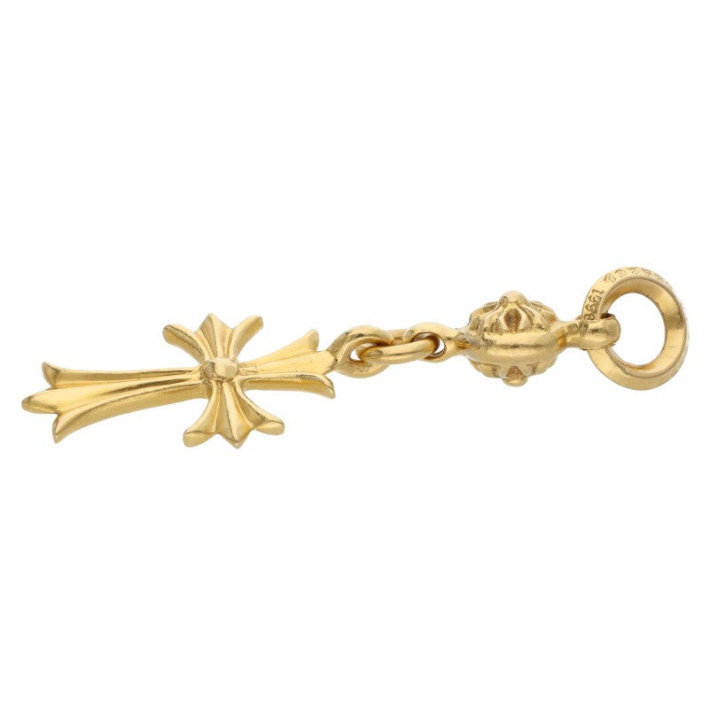Chrome Hearts 22K 1 Ball Tiny CH Cross Charm Size ONE SIZE