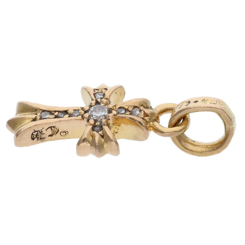 Chrome Hearts 22K Babyfat Pave Diamond Gold Size ONE SIZE