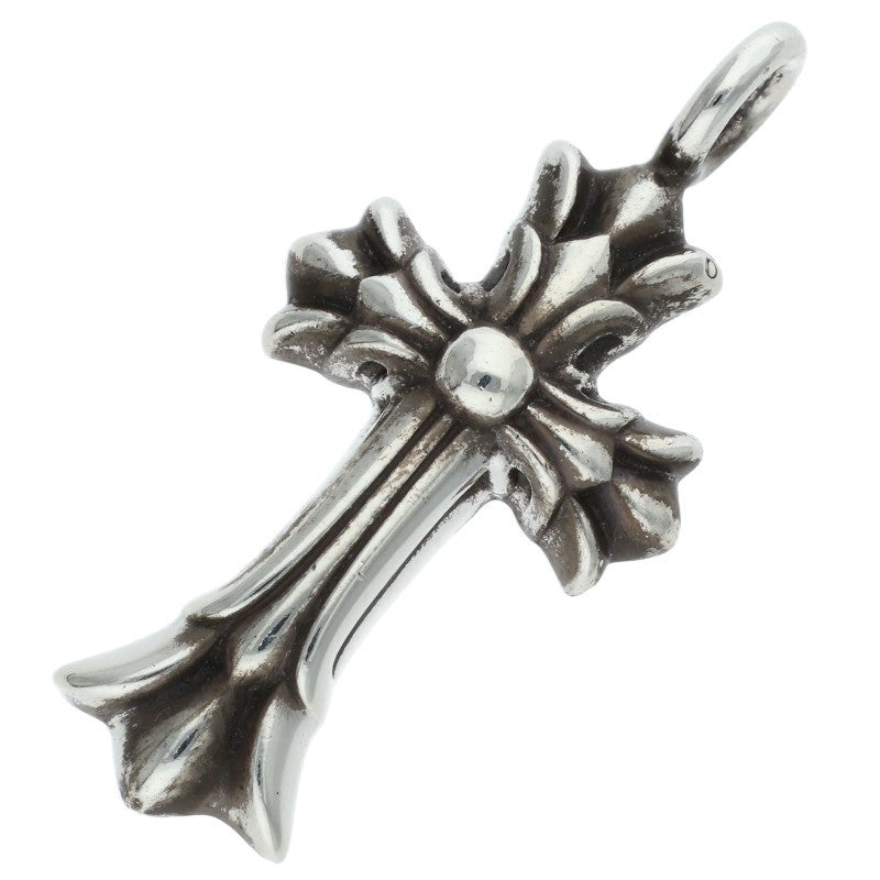Chrome Hearts Double CH Cross 925 Silver Size ONE SIZE
