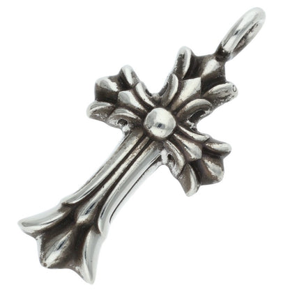 Chrome Hearts Double CH Cross 925 Silver Size ONE SIZE
