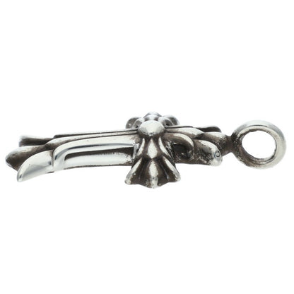 Chrome Hearts Double CH Cross 925 Silver Size ONE SIZE