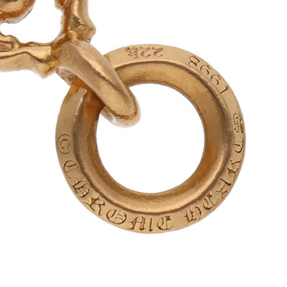Chrome Hearts 22K #5 Dagger Pave Diamond Gold Size ONE SIZE