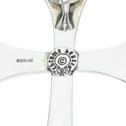 Chrome Hearts Large CH Cross W/Bale Silver 925 Size ONE SIZE