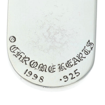 Chrome Hearts Raised Star Dog Tag Silver 925
