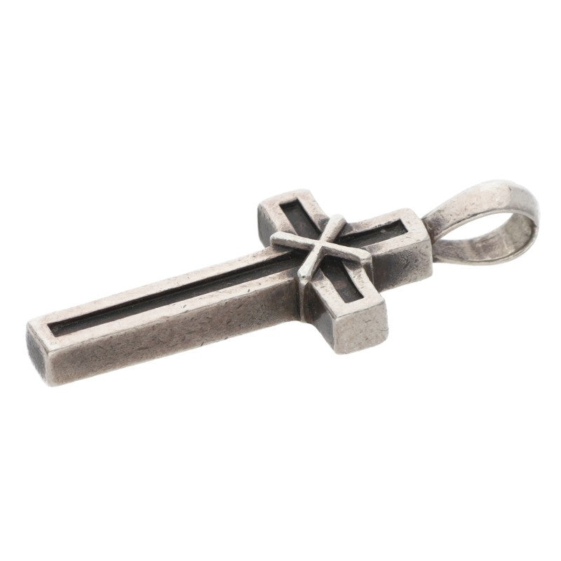 Chrome Hearts MAPPLE THORPE Cross Charm Silver Size ONE SIZE