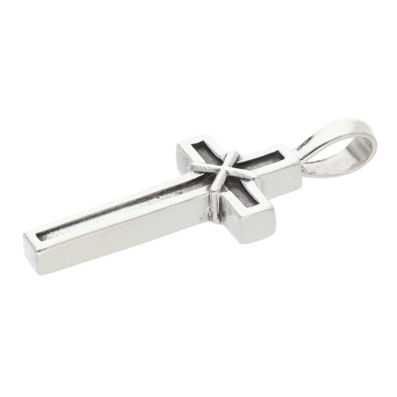 Chrome Hearts MAPPLE THORPE Cross Charm Silver Size ONE SIZE