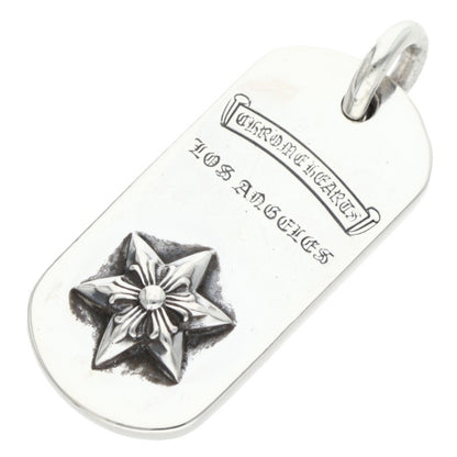 Chrome Hearts Raised Star Dog Tag LA Ltd Size ONE SIZE