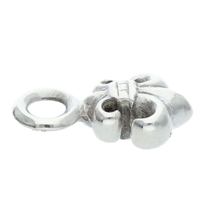 Chrome Hearts #B Stack BS Fleur Charm Silver Size ONE SIZE
